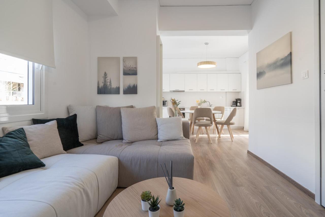 Athens Hideout Apt, Big Rooftop With City Viewアパートメント エクステリア 写真
