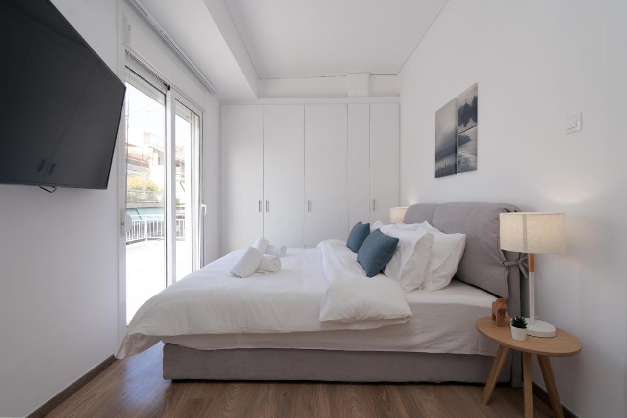 Athens Hideout Apt, Big Rooftop With City Viewアパートメント エクステリア 写真